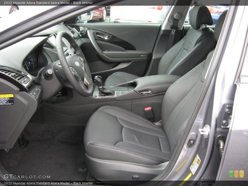 Black Interior Photo for the 2012 Hyundai Azera  #63399466