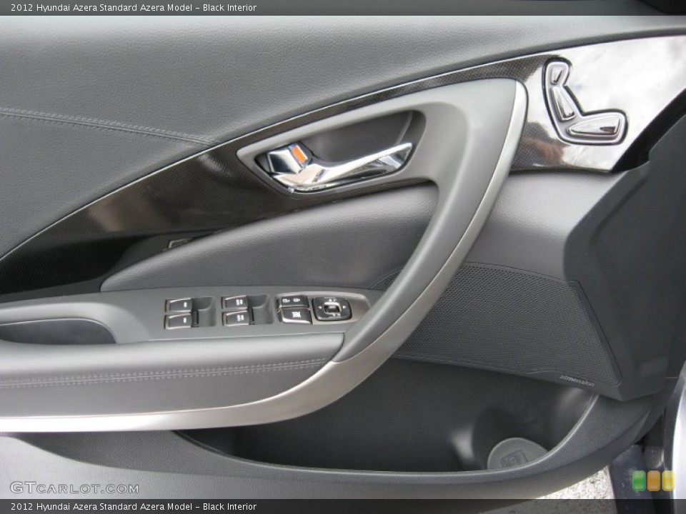Black Interior Door Panel for the 2012 Hyundai Azera  #63399484