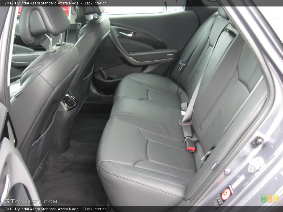 Black Interior Photo for the 2012 Hyundai Azera  #63399492
