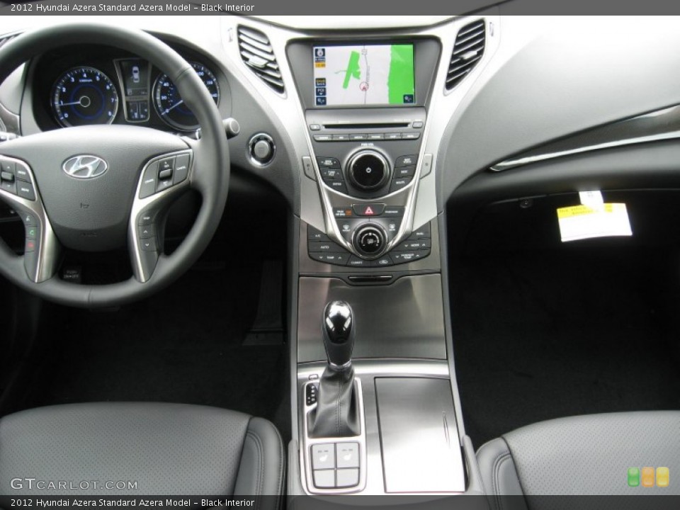 Black Interior Dashboard for the 2012 Hyundai Azera  #63399550