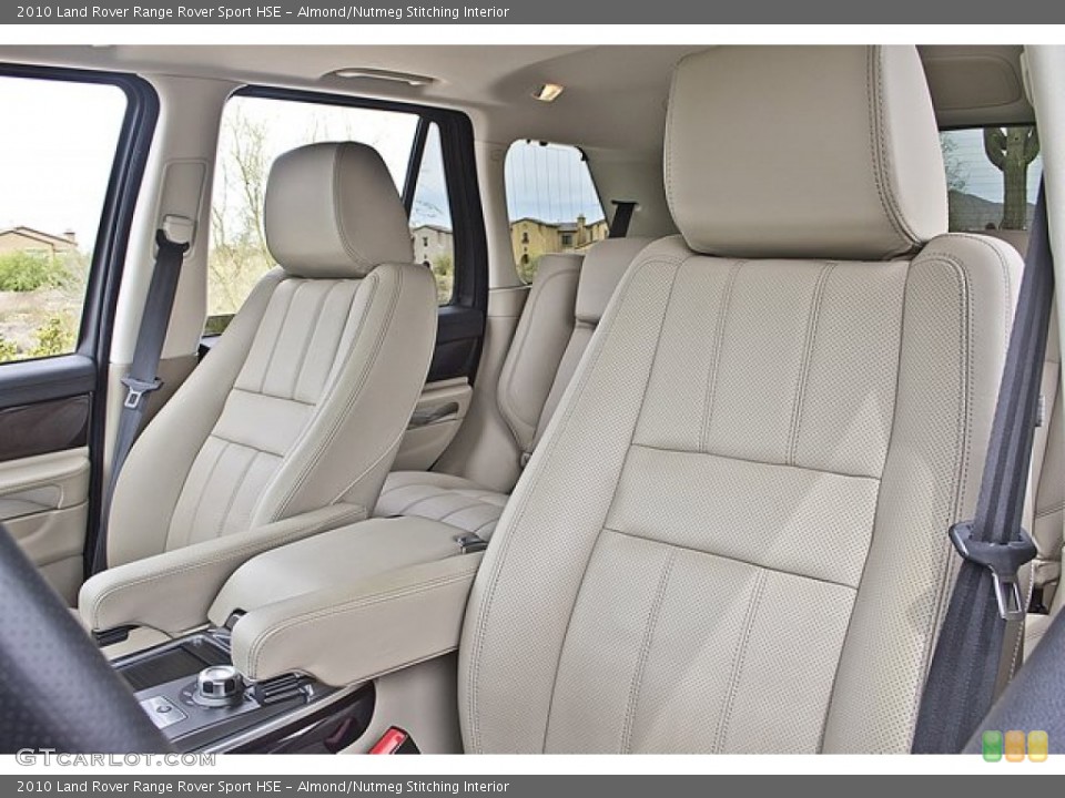 Almond/Nutmeg Stitching Interior Photo for the 2010 Land Rover Range Rover Sport HSE #63401302