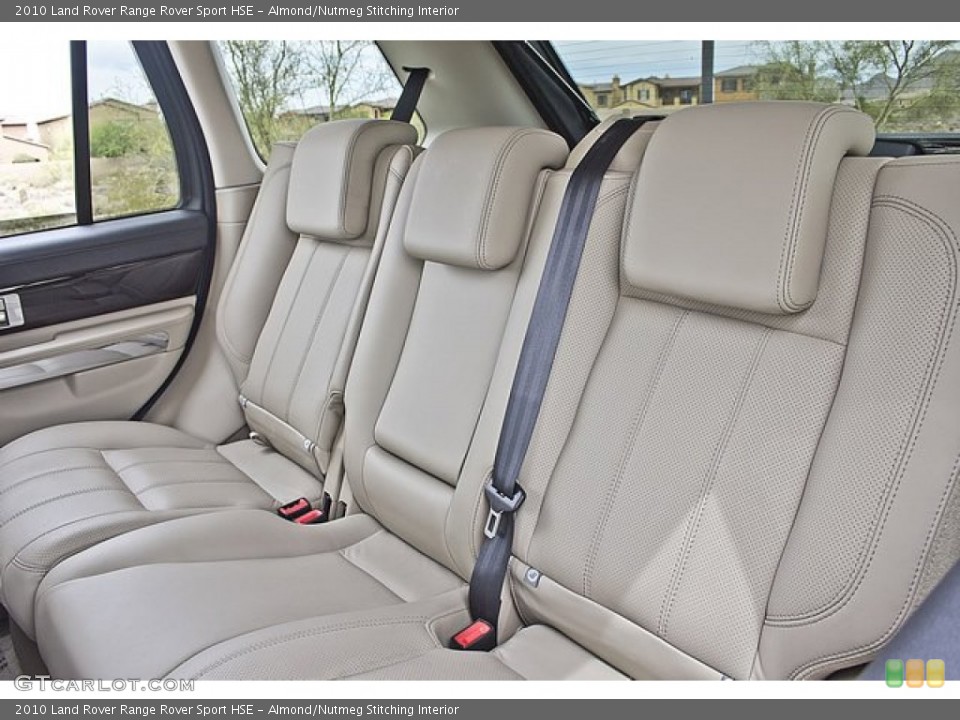 Almond/Nutmeg Stitching Interior Rear Seat for the 2010 Land Rover Range Rover Sport HSE #63401347