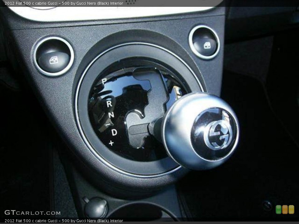 500 by Gucci Nero (Black) Interior Transmission for the 2012 Fiat 500 c cabrio Gucci #63406244