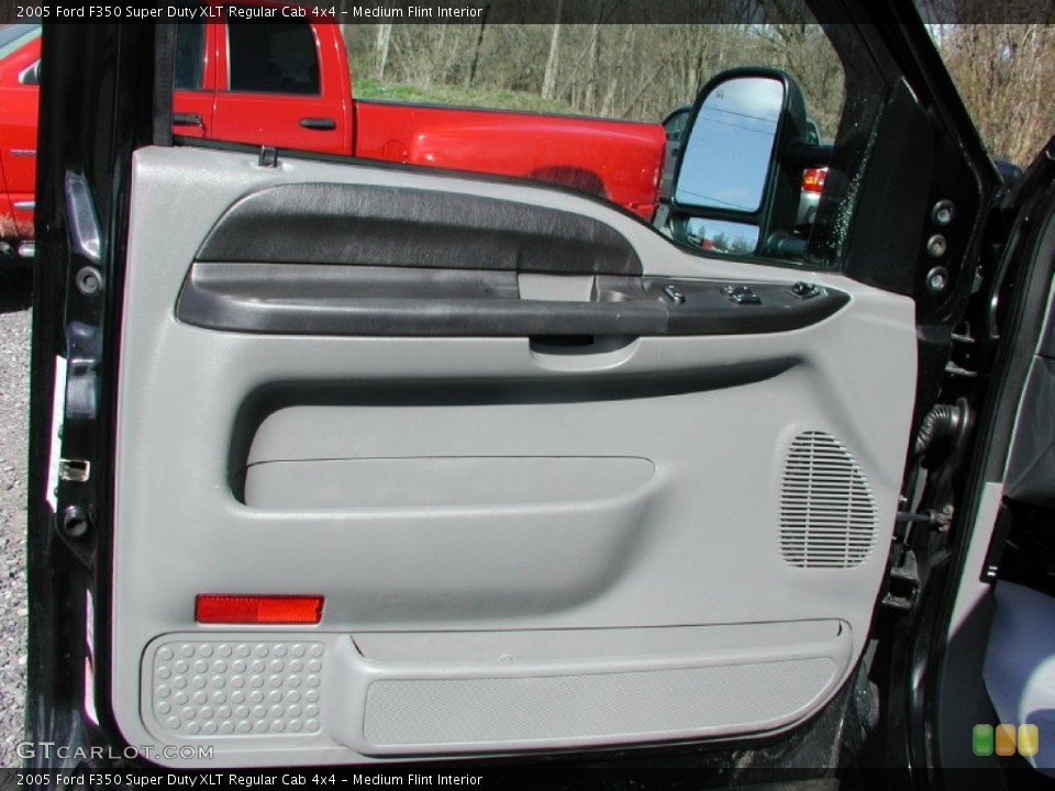 Medium Flint Interior Door Panel for the 2005 Ford F350 Super Duty XLT Regular Cab 4x4 #63409100