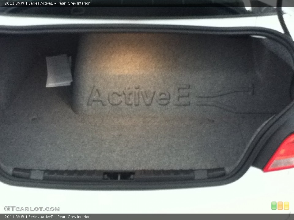Pearl Grey Interior Trunk for the 2011 BMW 1 Series ActiveE #63409688