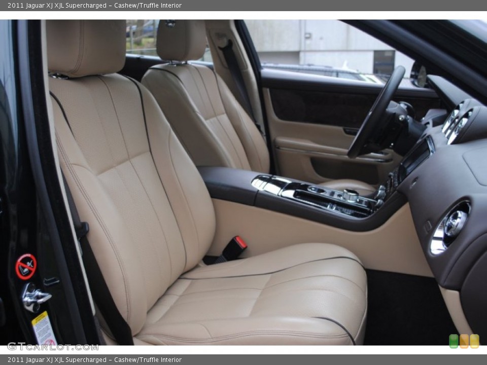 Cashew/Truffle Interior Photo for the 2011 Jaguar XJ XJL Supercharged #63410069