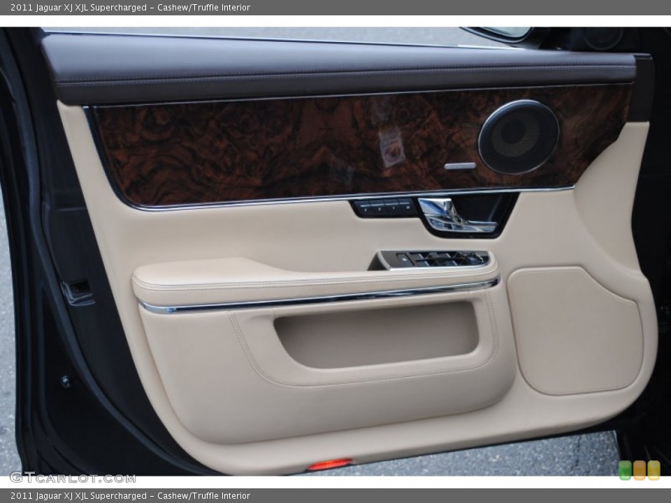 Cashew/Truffle Interior Door Panel for the 2011 Jaguar XJ XJL Supercharged #63410144