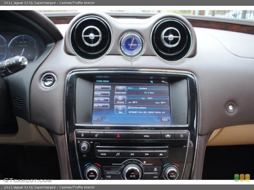 Cashew/Truffle Interior Controls for the 2011 Jaguar XJ XJL Supercharged #63410159