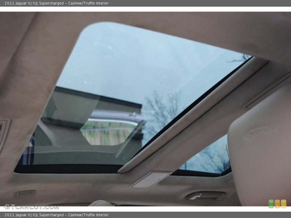 Cashew/Truffle Interior Sunroof for the 2011 Jaguar XJ XJL Supercharged #63410183