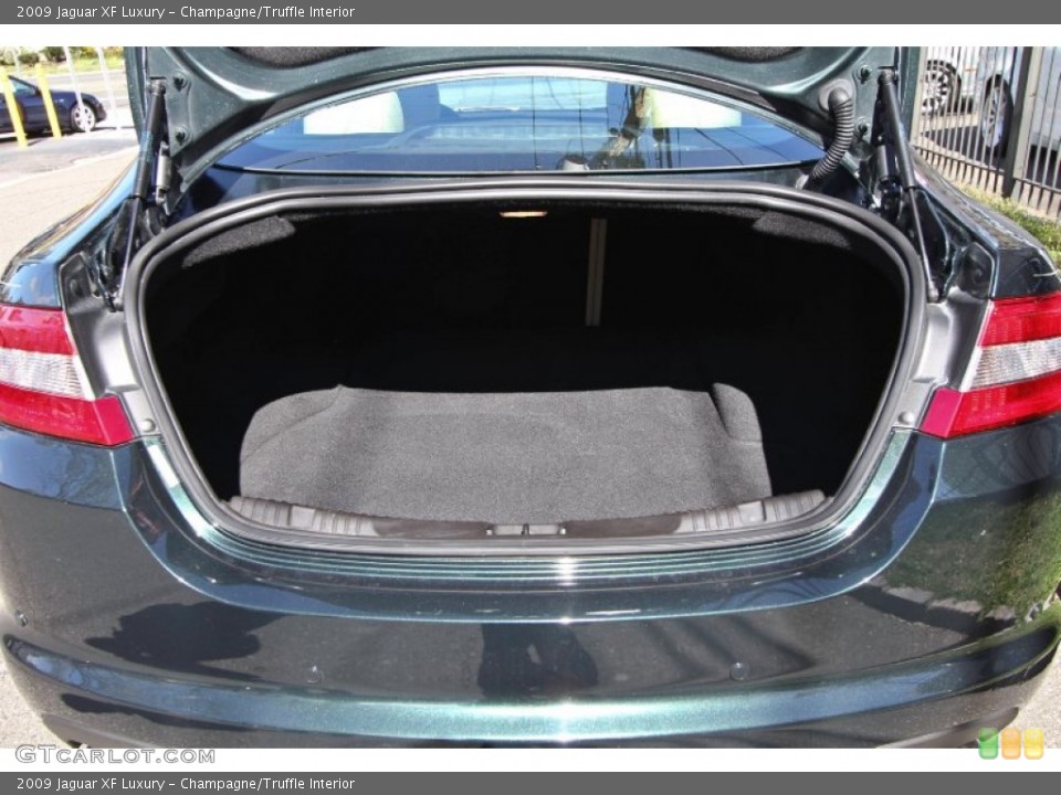 Champagne/Truffle Interior Trunk for the 2009 Jaguar XF Luxury #63410507