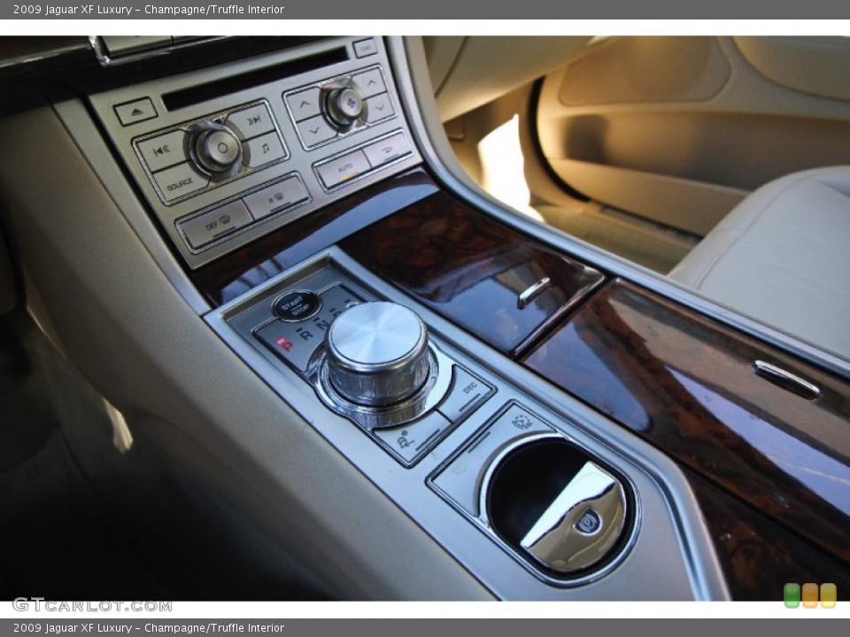 Champagne/Truffle Interior Transmission for the 2009 Jaguar XF Luxury #63410717