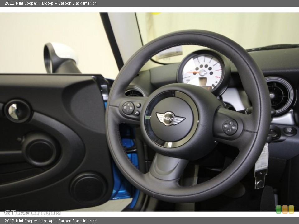 Carbon Black Interior Steering Wheel for the 2012 Mini Cooper Hardtop #63411280