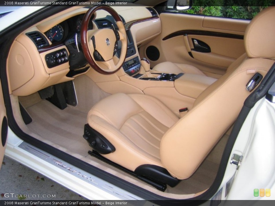 Beige Interior Photo for the 2008 Maserati GranTurismo  #63412457