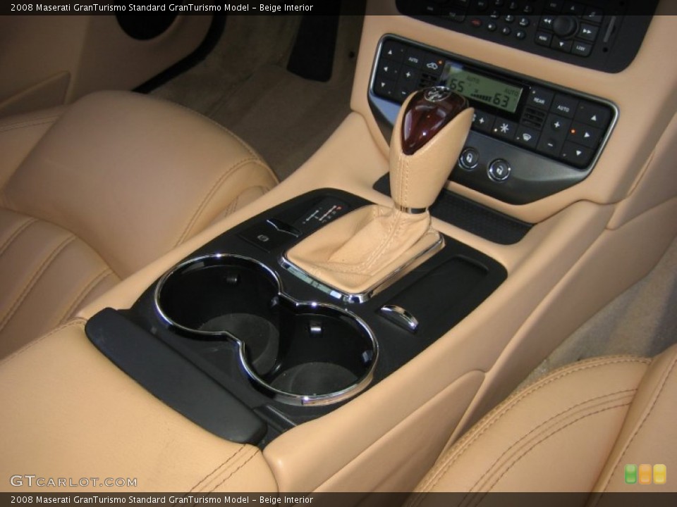 Beige Interior Transmission for the 2008 Maserati GranTurismo  #63412613