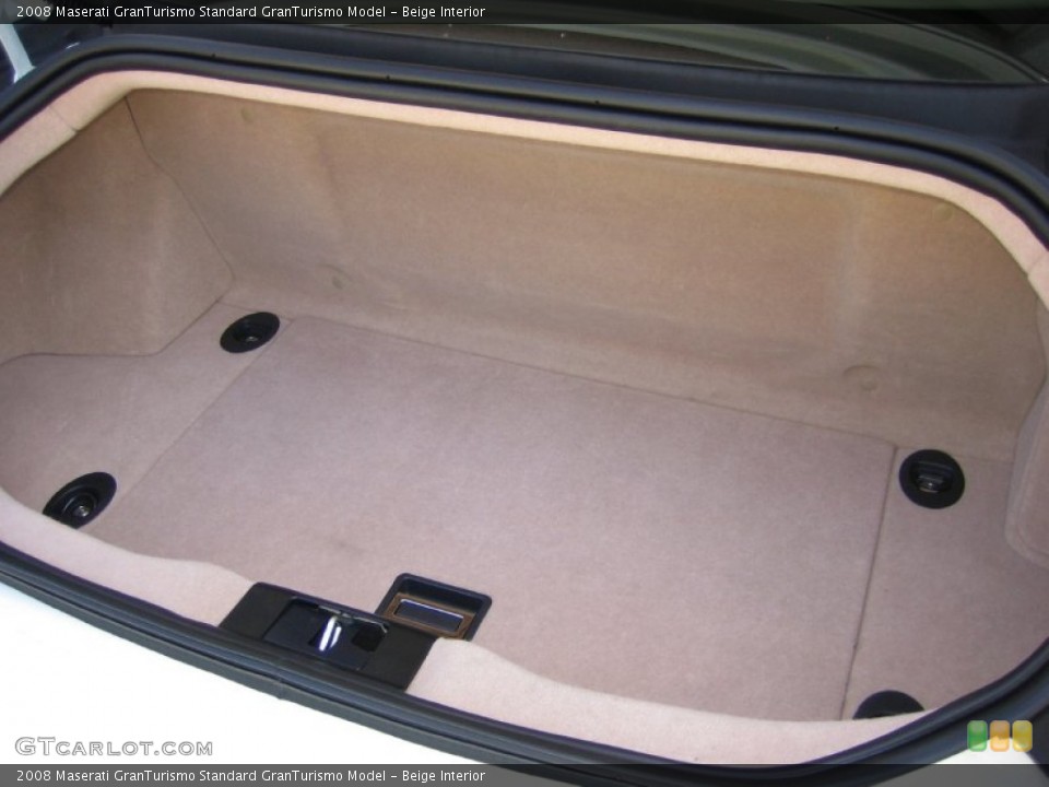 Beige Interior Trunk for the 2008 Maserati GranTurismo  #63412652