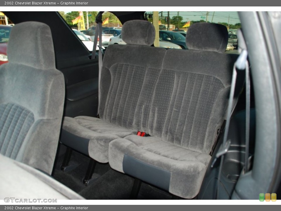 Graphite Interior Rear Seat for the 2002 Chevrolet Blazer Xtreme #63416825