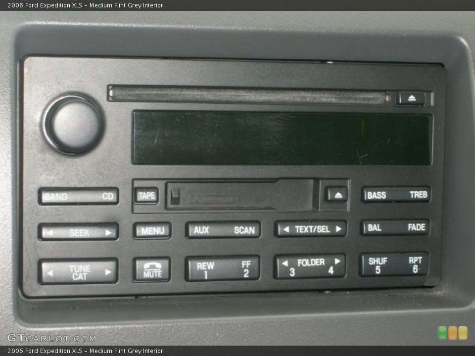 Medium Flint Grey Interior Audio System for the 2006 Ford Expedition XLS #63417694