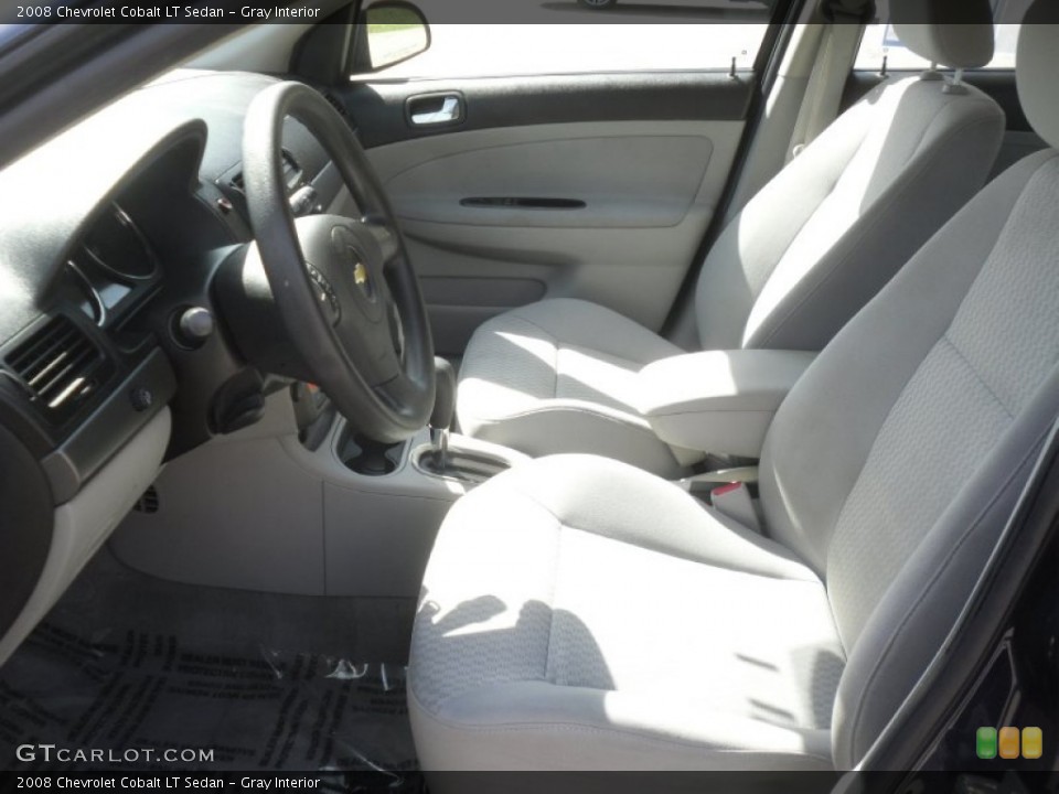 Gray Interior Photo for the 2008 Chevrolet Cobalt LT Sedan #63417889