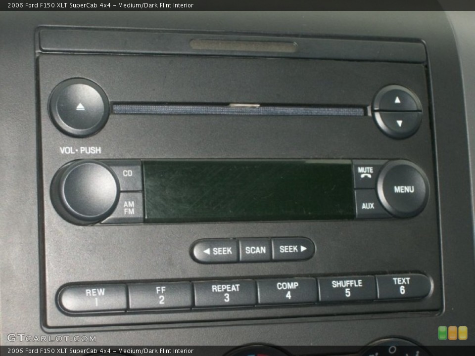 Medium/Dark Flint Interior Audio System for the 2006 Ford F150 XLT SuperCab 4x4 #63418346