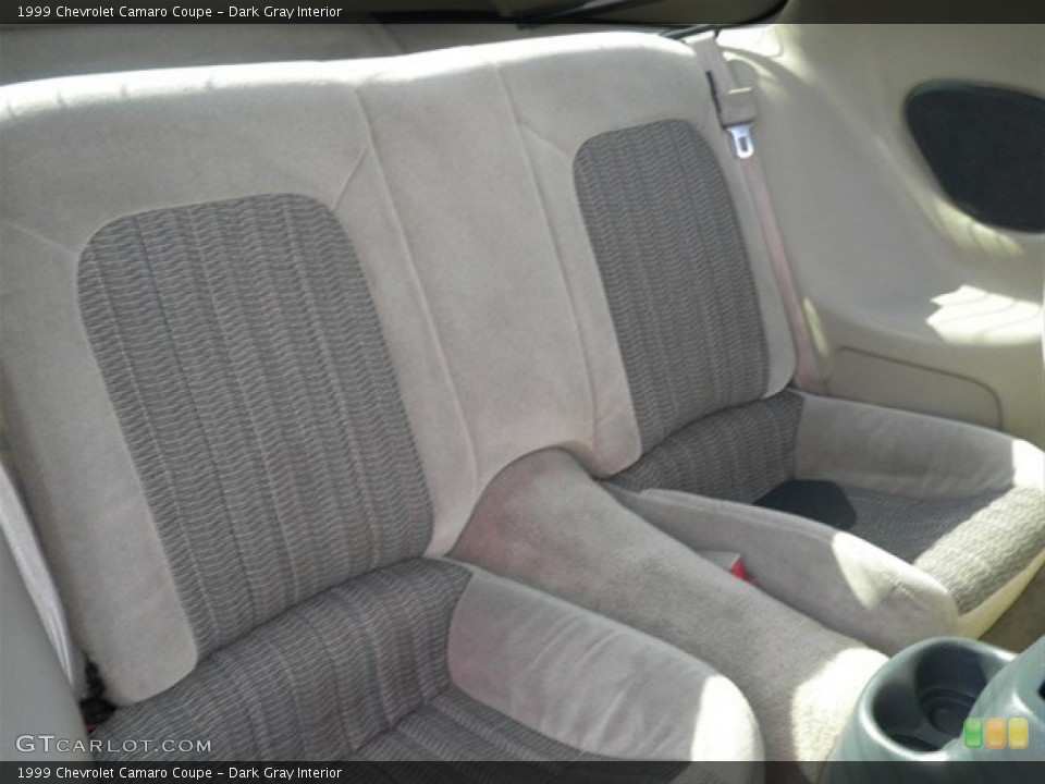 Dark Gray Interior Rear Seat for the 1999 Chevrolet Camaro Coupe #63423081