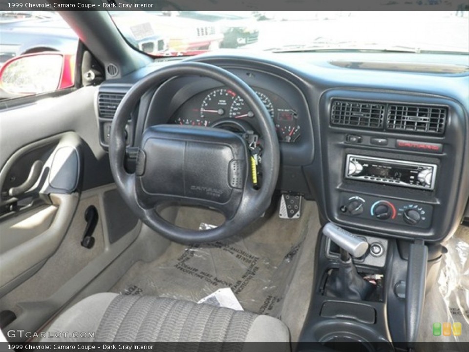 Dark Gray Interior Dashboard for the 1999 Chevrolet Camaro Coupe #63423096