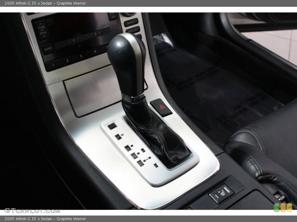 Graphite Interior Transmission for the 2005 Infiniti G 35 x Sedan #63426133