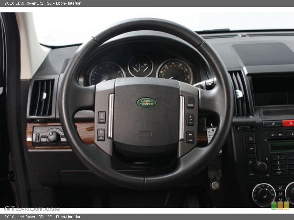 Ebony Interior Steering Wheel for the 2010 Land Rover LR2 HSE #63426368