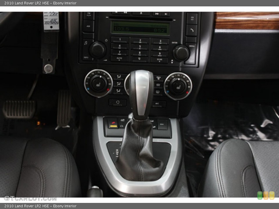 Ebony Interior Transmission for the 2010 Land Rover LR2 HSE #63426398