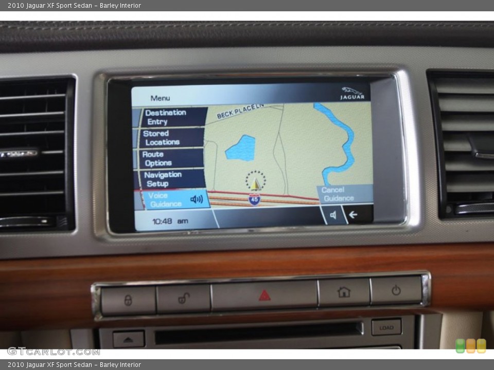 Barley Interior Navigation for the 2010 Jaguar XF Sport Sedan #63427964