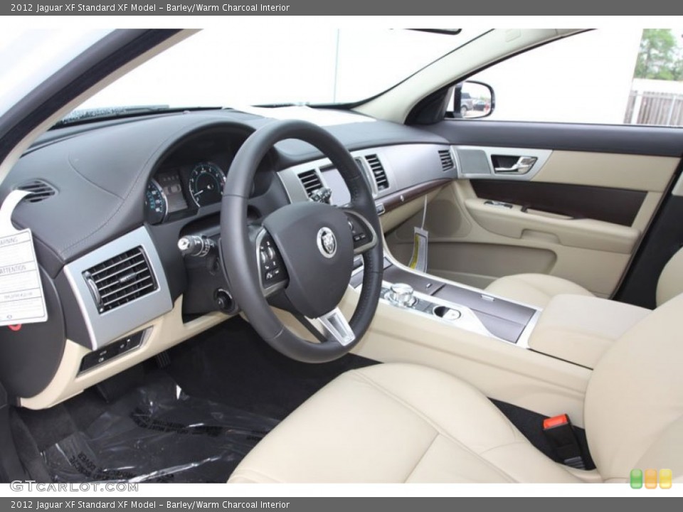 Barley/Warm Charcoal Interior Photo for the 2012 Jaguar XF  #63428186