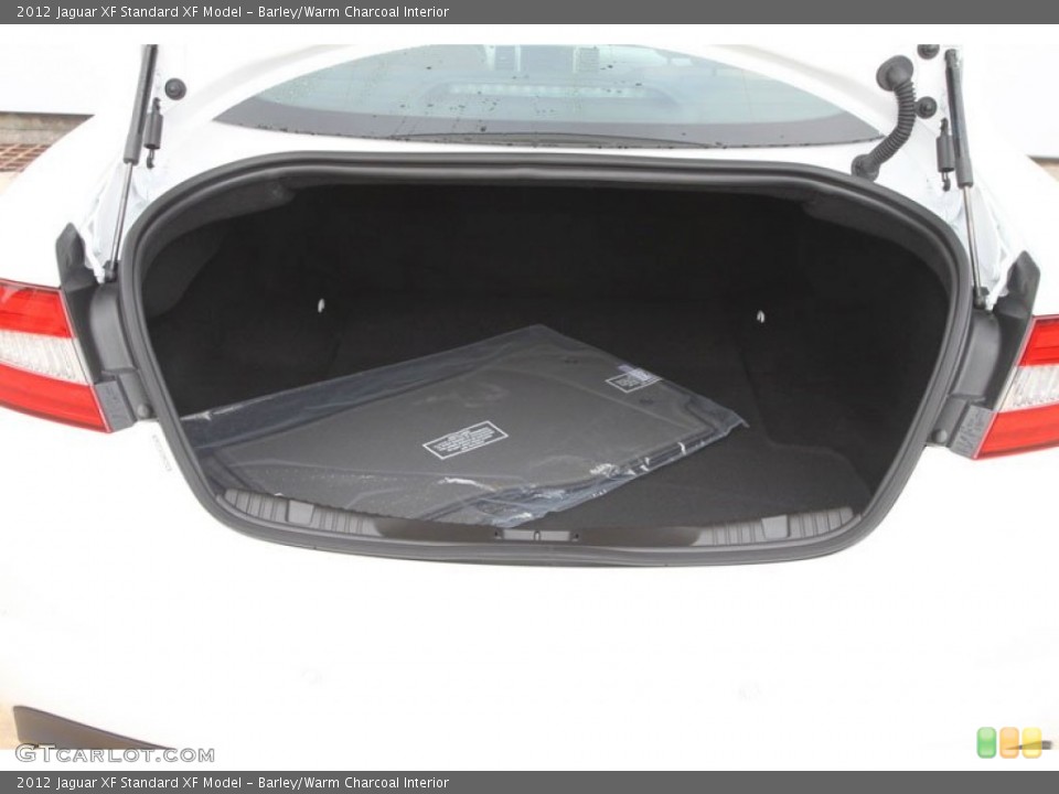 Barley/Warm Charcoal Interior Trunk for the 2012 Jaguar XF  #63428285