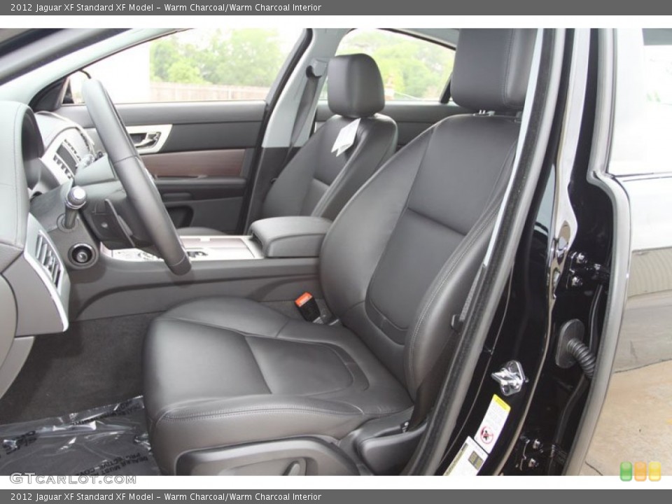 Warm Charcoal/Warm Charcoal Interior Front Seat for the 2012 Jaguar XF  #63428408