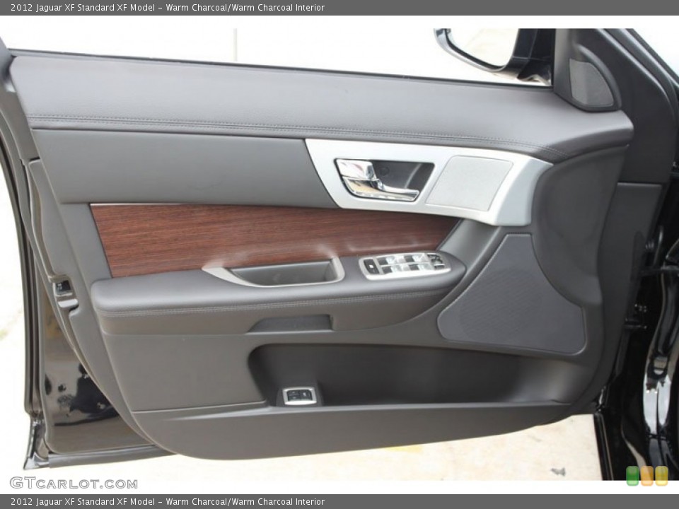 Warm Charcoal/Warm Charcoal Interior Door Panel for the 2012 Jaguar XF  #63428474