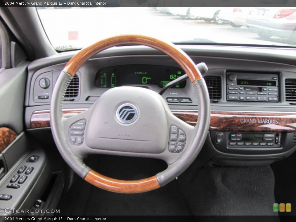 Dark Charcoal Interior Dashboard for the 2004 Mercury Grand Marquis LS #63428540