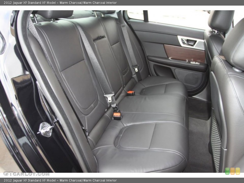 Warm Charcoal/Warm Charcoal Interior Rear Seat for the 2012 Jaguar XF  #63428543