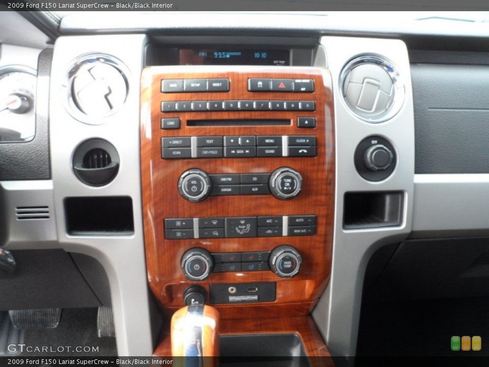 Black/Black Interior Controls for the 2009 Ford F150 Lariat SuperCrew #63429874