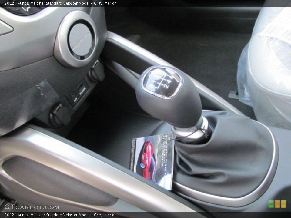 Gray Interior Transmission for the 2012 Hyundai Veloster  #63435410