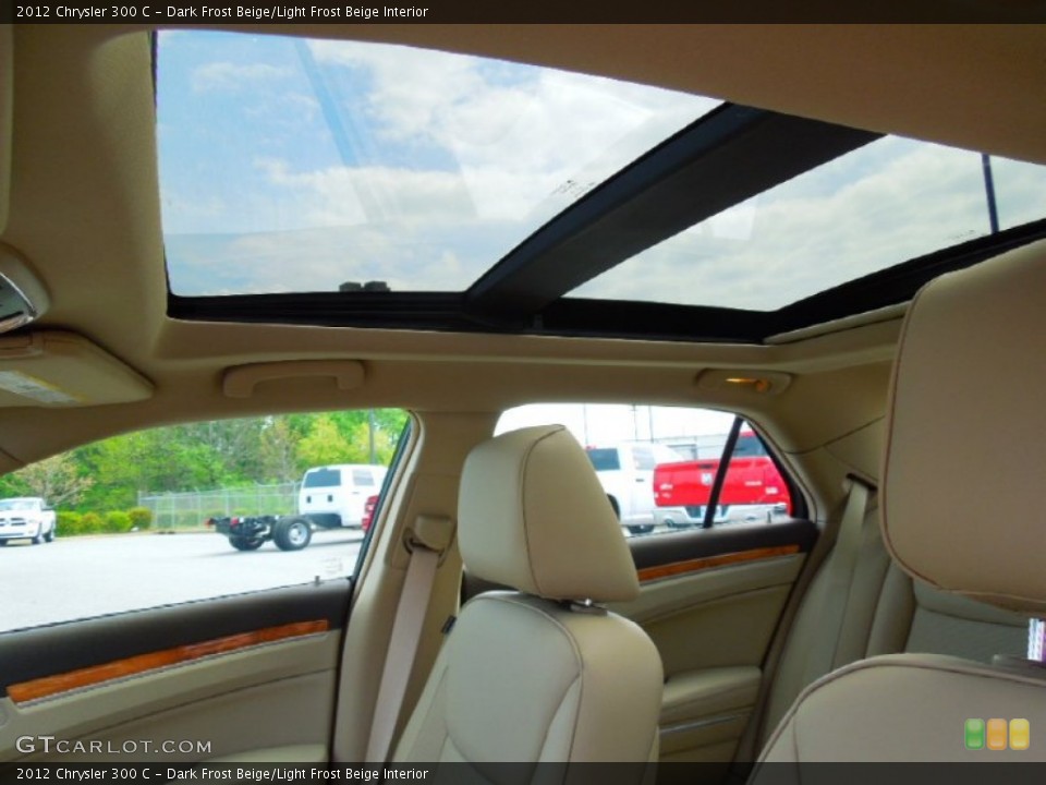 Dark Frost Beige/Light Frost Beige Interior Sunroof for the 2012 Chrysler 300 C #63439349