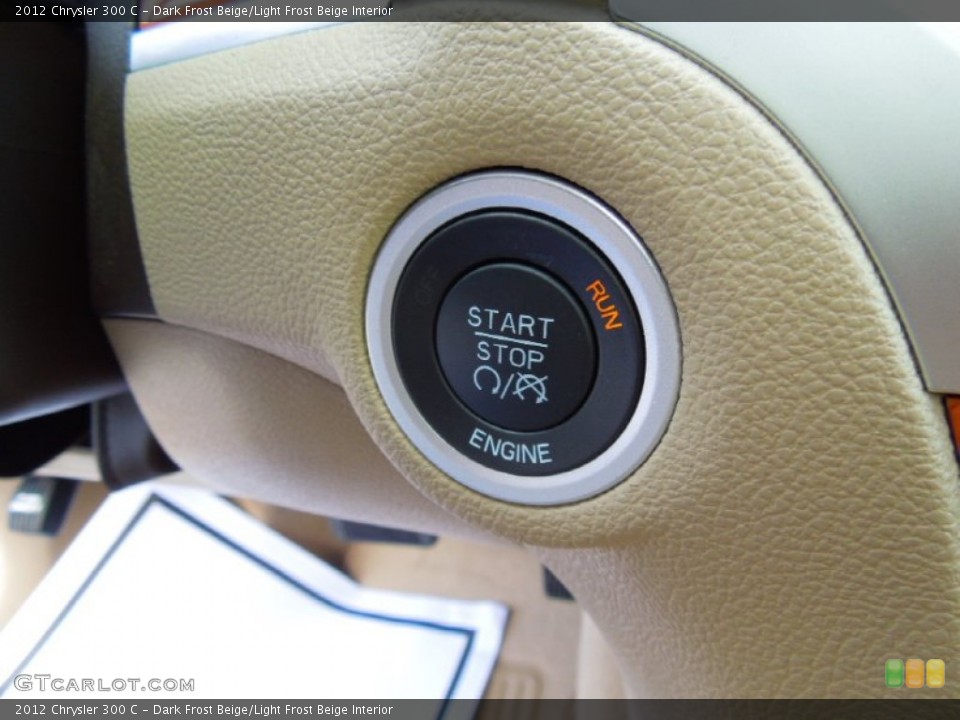 Dark Frost Beige/Light Frost Beige Interior Controls for the 2012 Chrysler 300 C #63439379