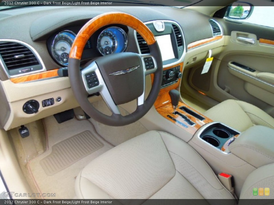 Dark Frost Beige/Light Frost Beige 2012 Chrysler 300 Interiors