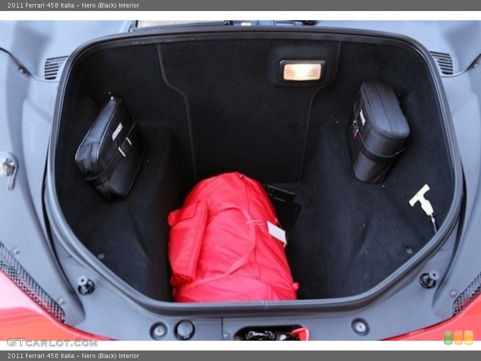 Nero (Black) Interior Trunk for the 2011 Ferrari 458 Italia #63441044