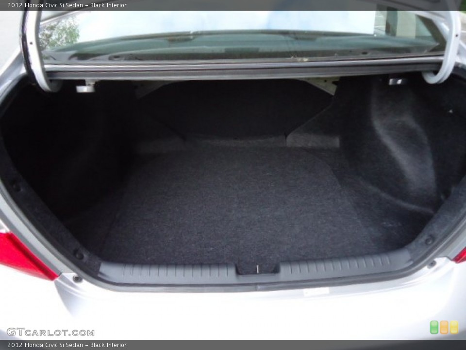 Black Interior Trunk for the 2012 Honda Civic Si Sedan #63441530