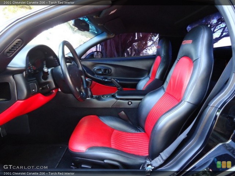 Torch Red Interior Photo for the 2001 Chevrolet Corvette Z06 #63441614