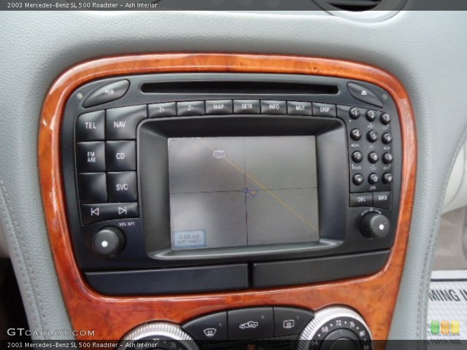 Ash Interior Navigation for the 2003 Mercedes-Benz SL 500 Roadster #63442037