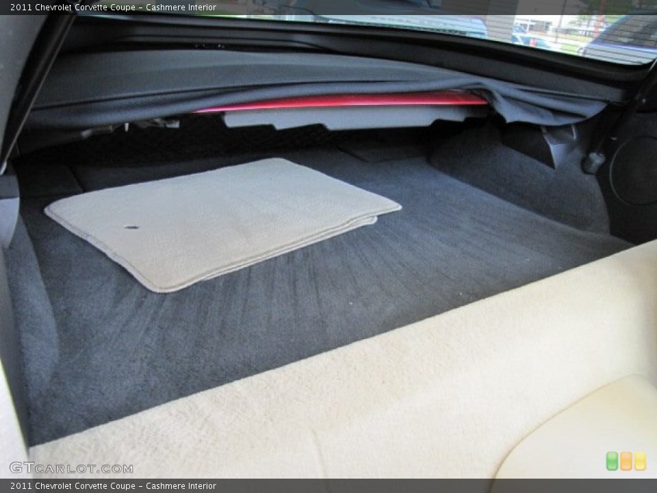 Cashmere Interior Trunk for the 2011 Chevrolet Corvette Coupe #63444401
