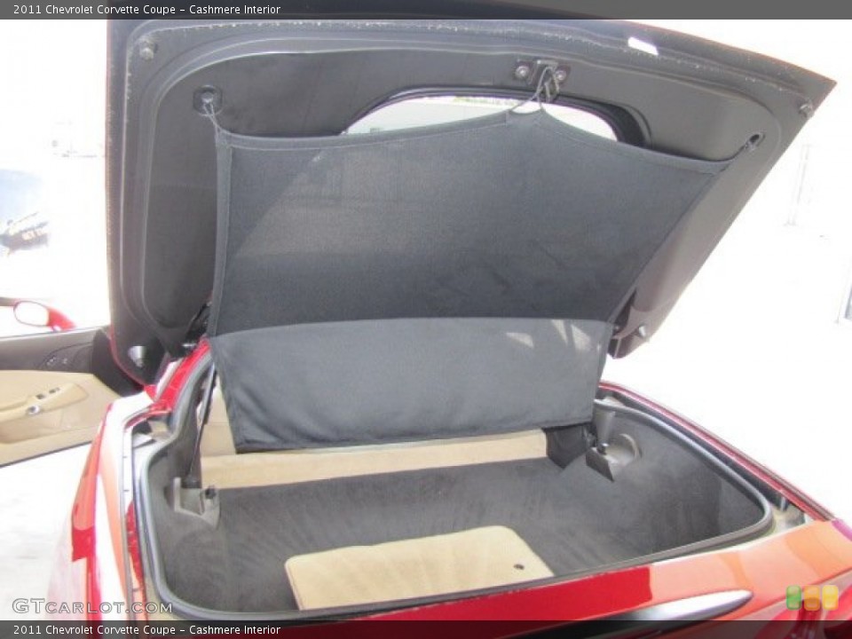 Cashmere Interior Trunk for the 2011 Chevrolet Corvette Coupe #63444484