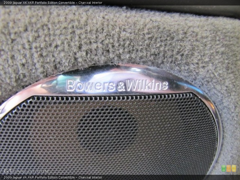 Charcoal Interior Audio System for the 2009 Jaguar XK XKR Portfolio Edition Convertible #63444770