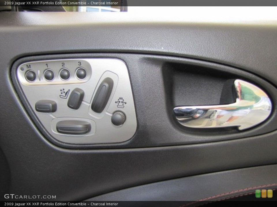 Charcoal Interior Controls for the 2009 Jaguar XK XKR Portfolio Edition Convertible #63444800