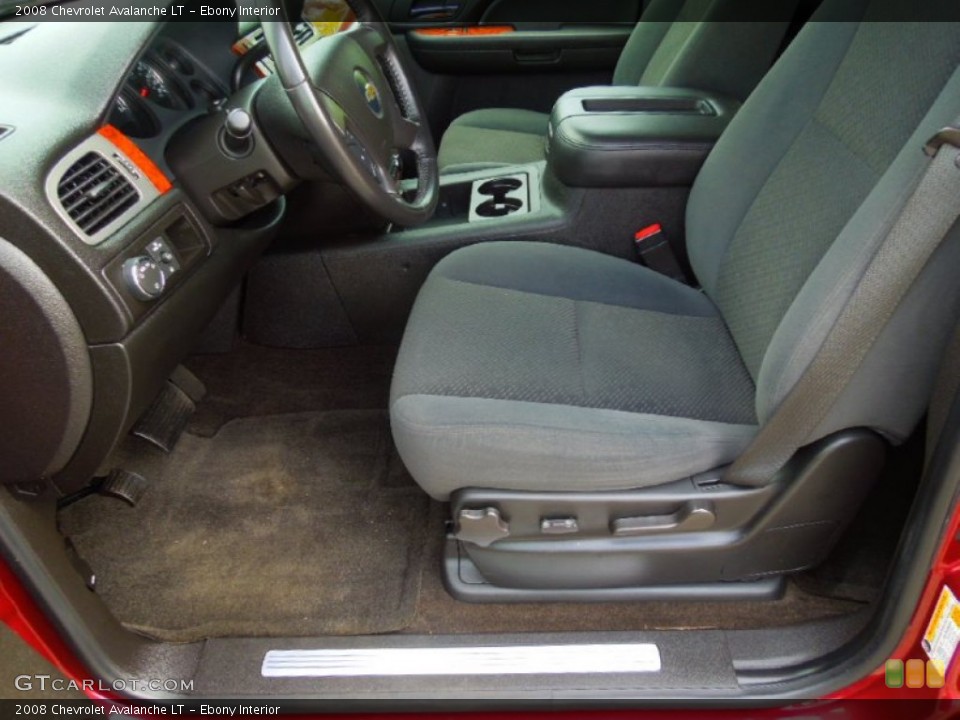 Ebony Interior Photo for the 2008 Chevrolet Avalanche LT #63445865