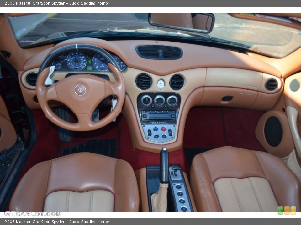 Cuoio (Saddle) Interior Dashboard for the 2006 Maserati GranSport Spyder #63447314